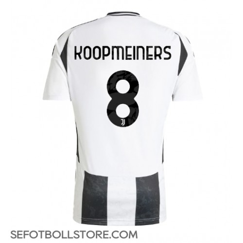 Juventus Teun Koopmeiners #8 Replika Hemmatröja 2024-25 Kortärmad